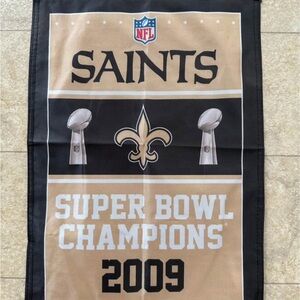 New Orleans Saints Super Bowl Champions Garden Flag